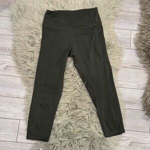 Marika Olive Green Leggings